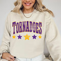 Tornadoes Distressed Stars DTF Transfer - Merch Girls