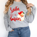 Santa Loves the Buffaloes DTF Transfer - Merch Girls