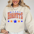 Maury Hornets Distressed Stars DTF Transfer - Merch Girls