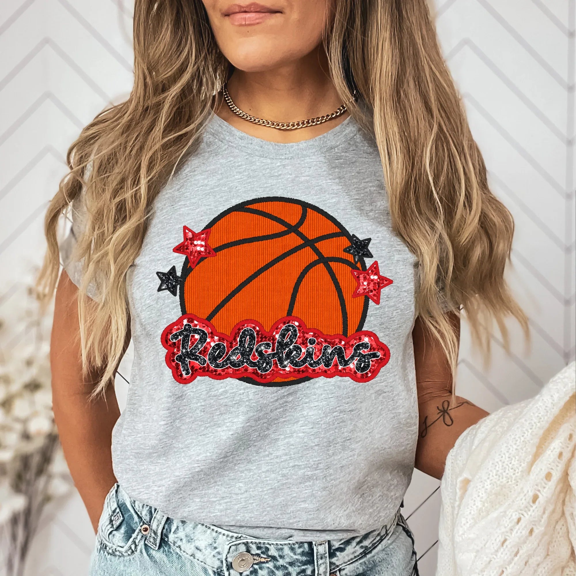 Redskins Basketball DTF Transfer - Merch Girls