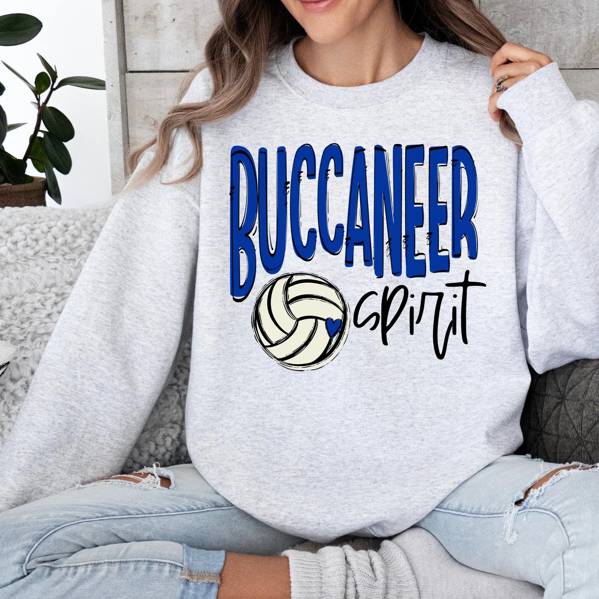 Buccaneer Spirit Volleyball DTF Transfer - Merch Girls