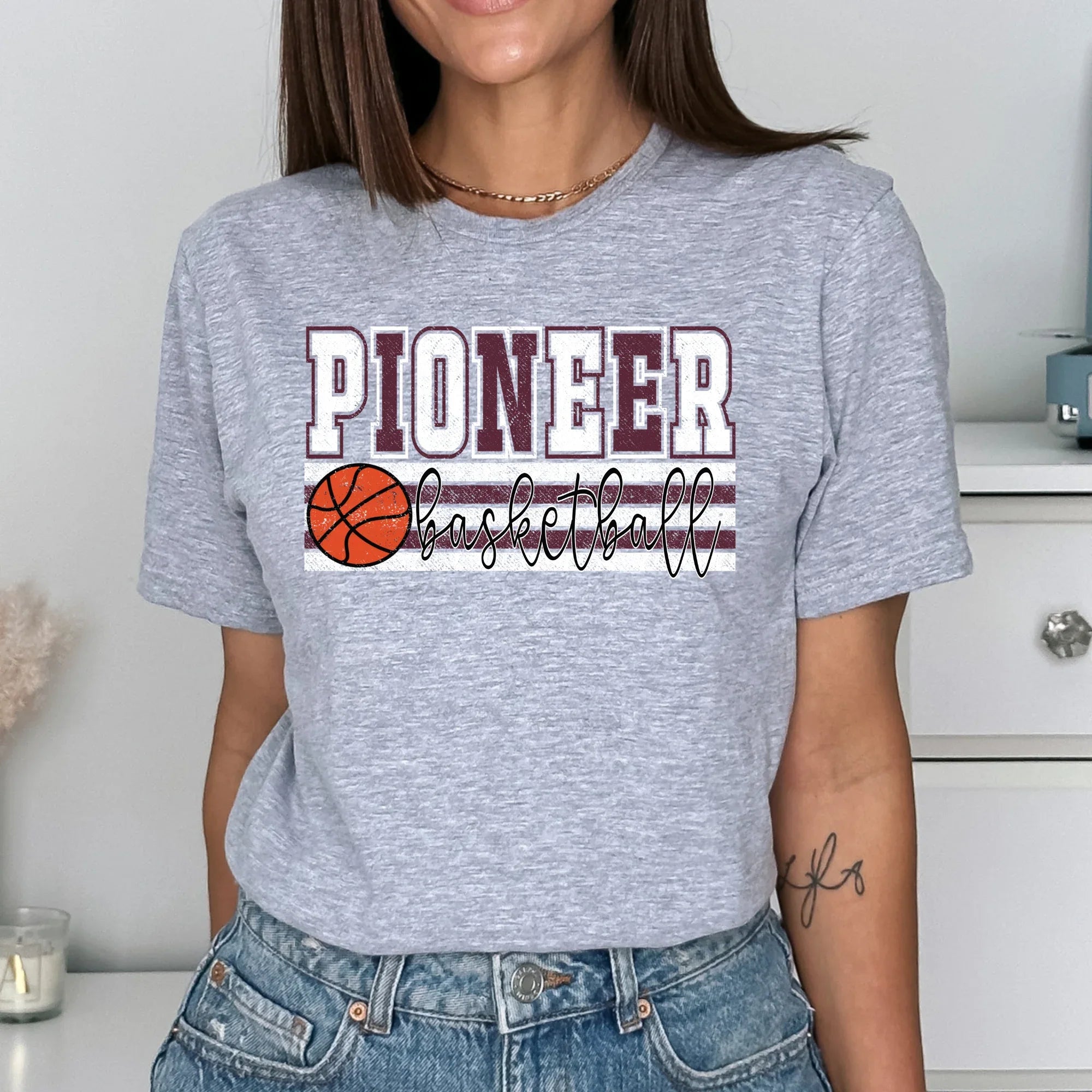 Pioneer Basketball DTF Transfer - Merch Girls