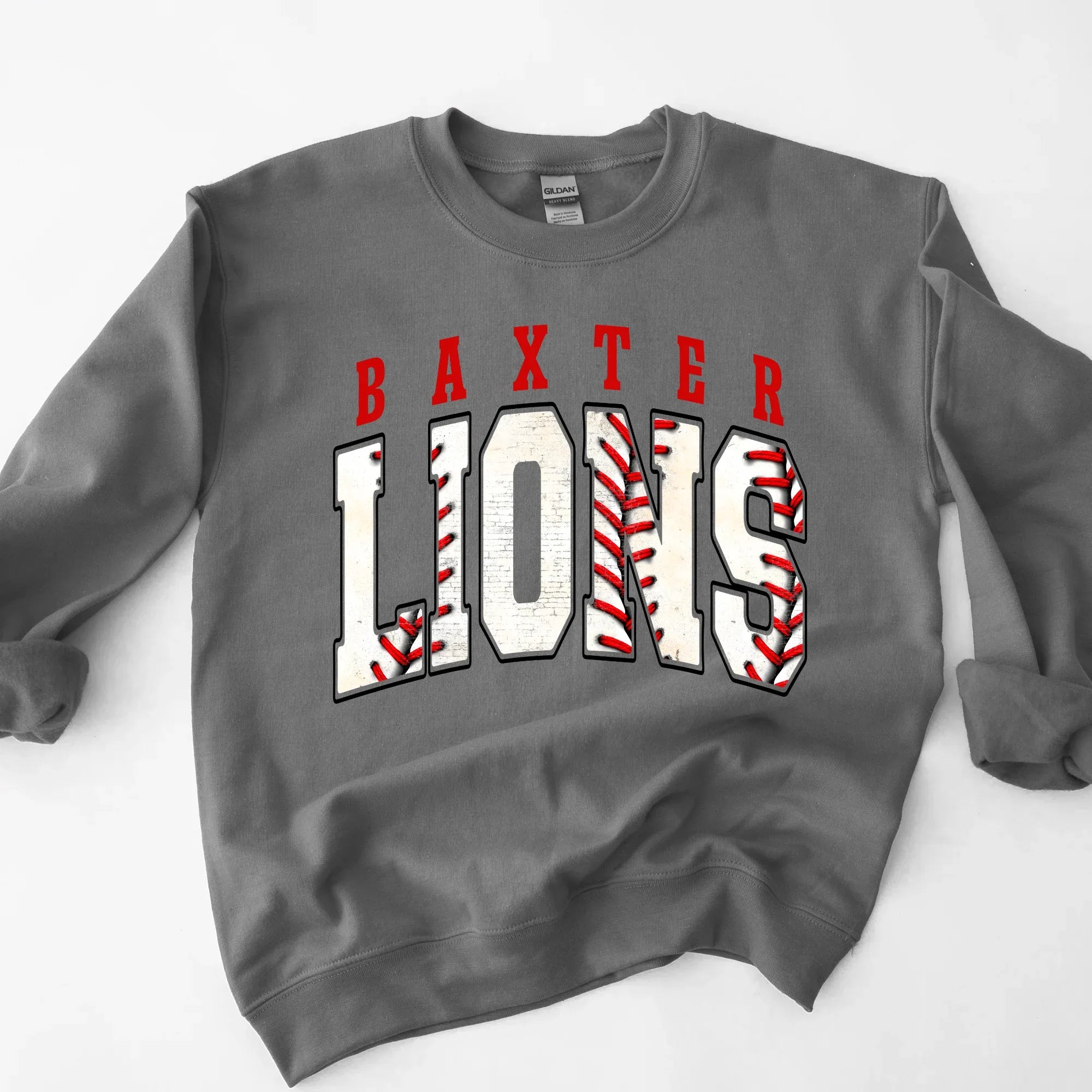Baxter Lions Baseball DTF Transfer - Merch Girls