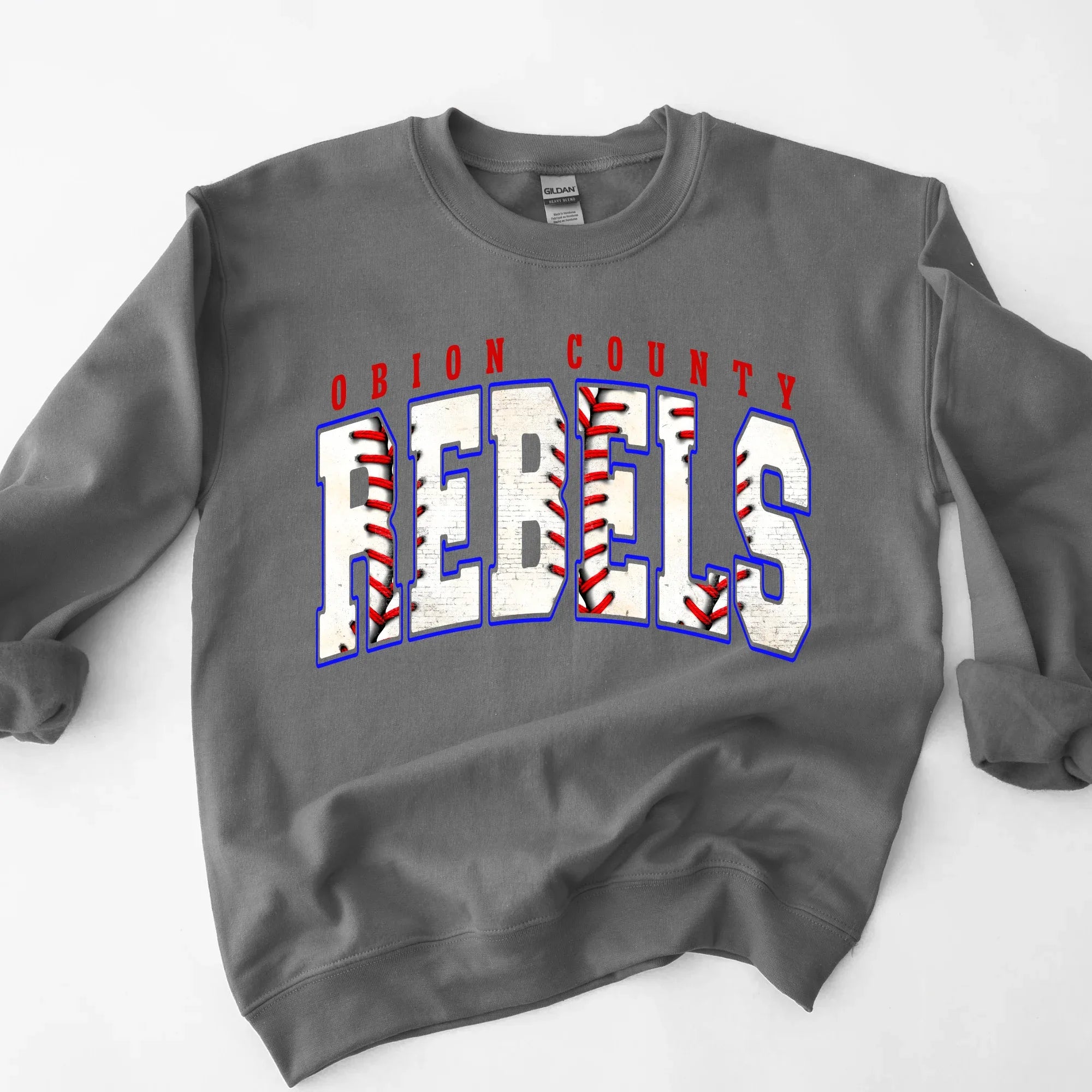 Obion County Rebels Baseball DTF Transfer - Merch Girls