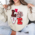 Love Paw Print DTF Transfer - Merch Girls