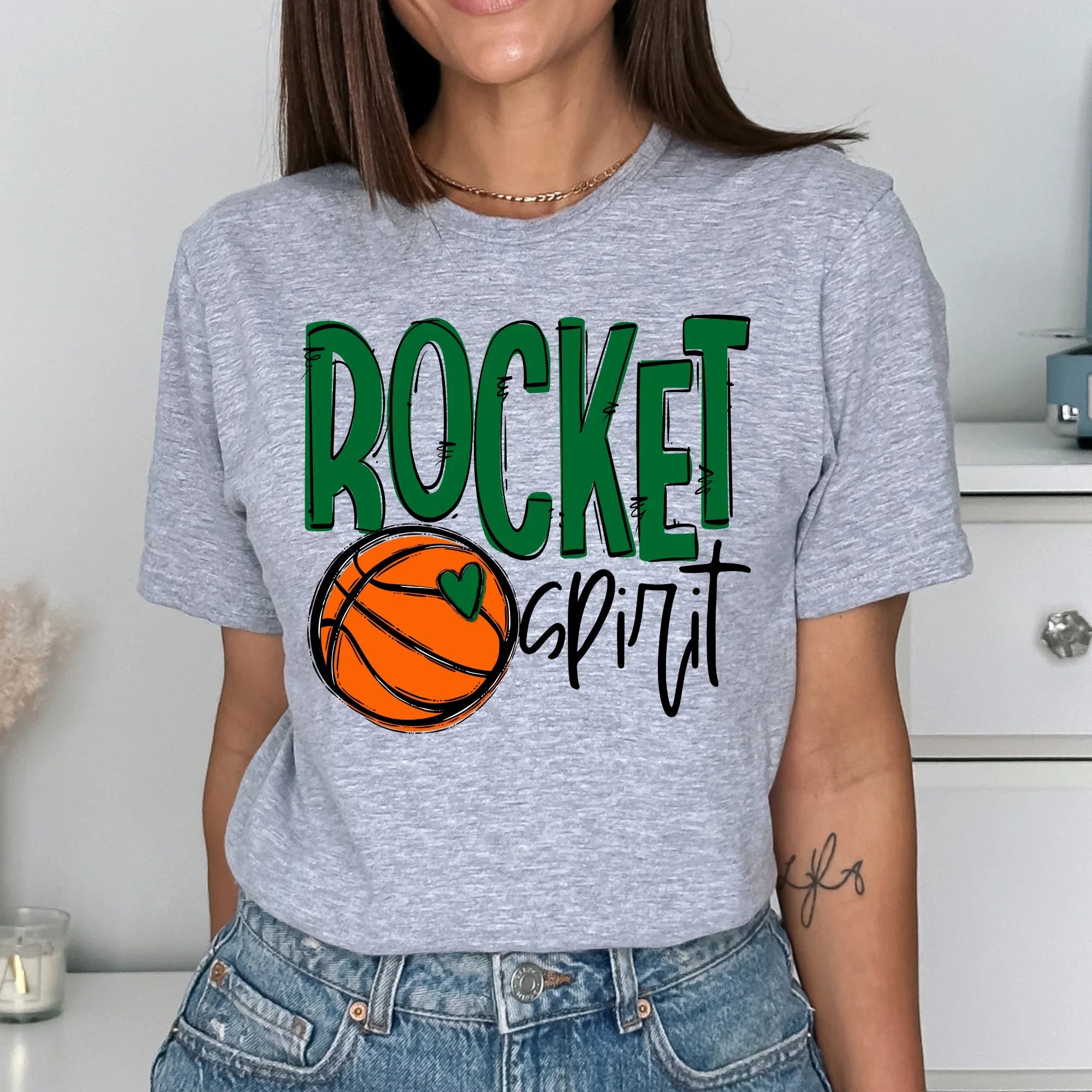Rocket Spirit DTF Transfer - Merch Girls