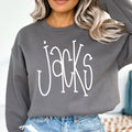 Jacks White Hand Letter DTF Transfer - Merch Girls