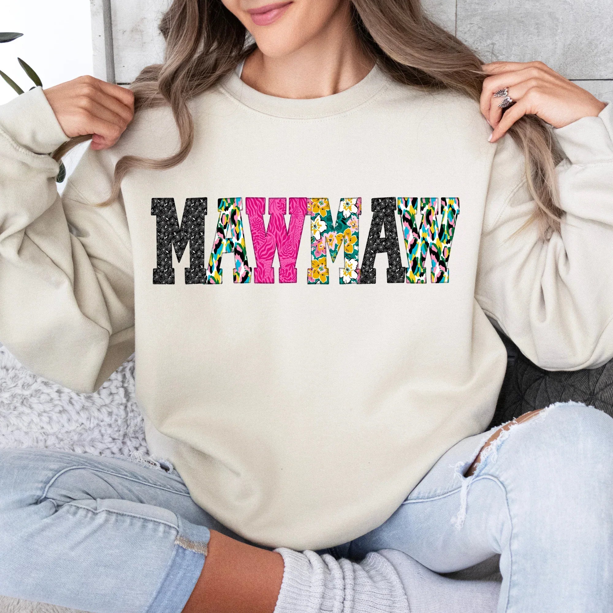 Mawmaw Bright Graphic Tee - Merch Girls