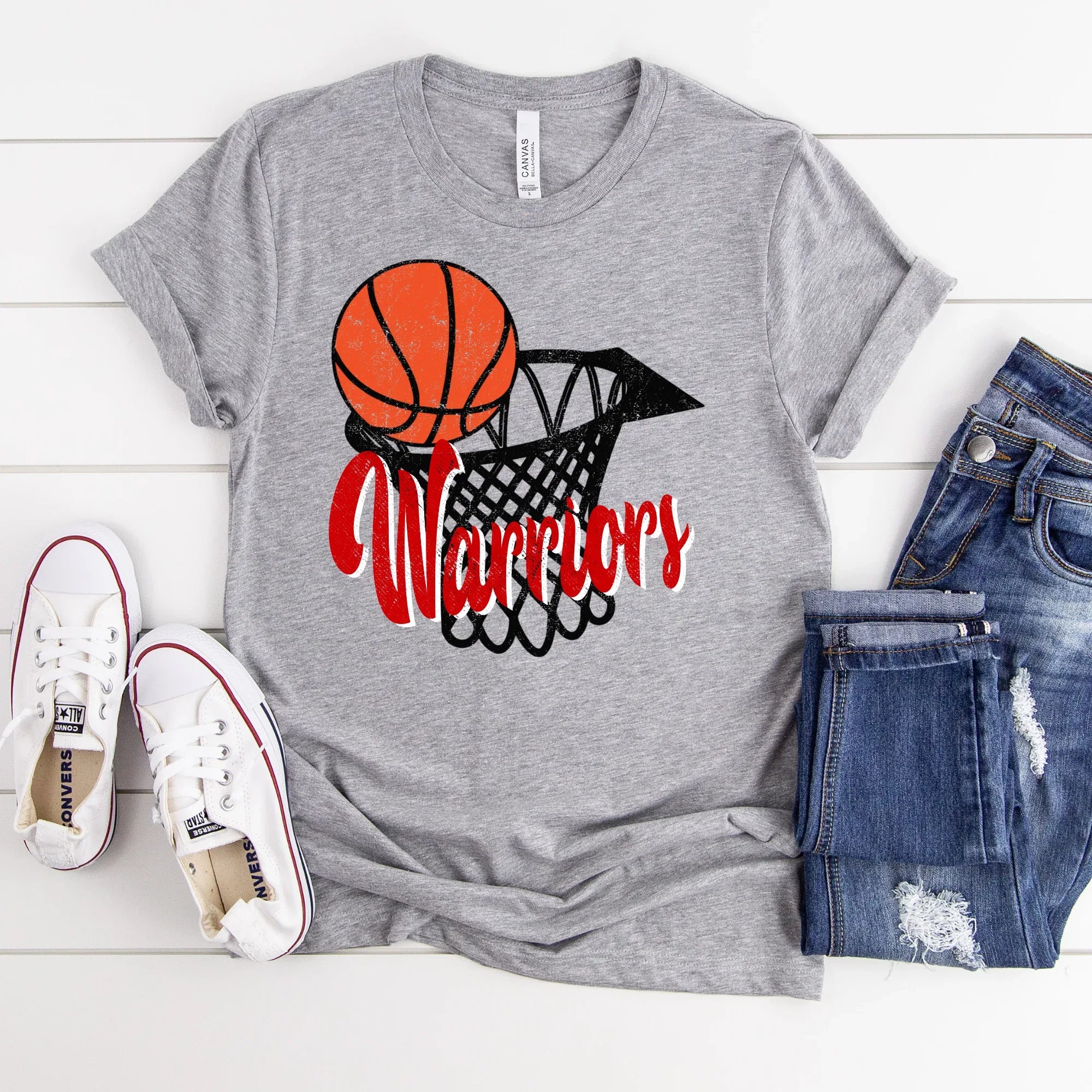 Warriors Basketball DTF Transfer - Merch Girls