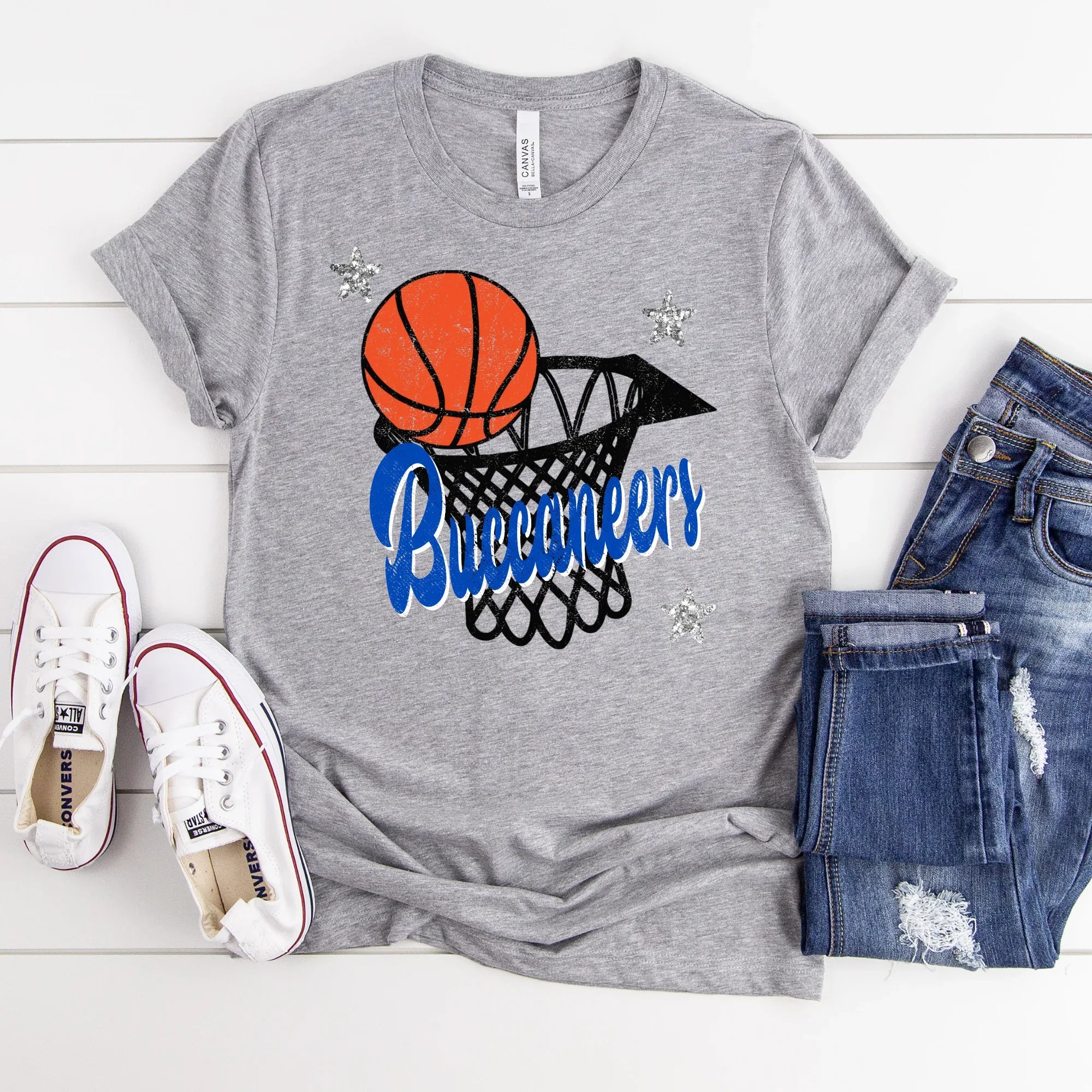 Buccaneers Basketball DTF Transfer - Merch Girls