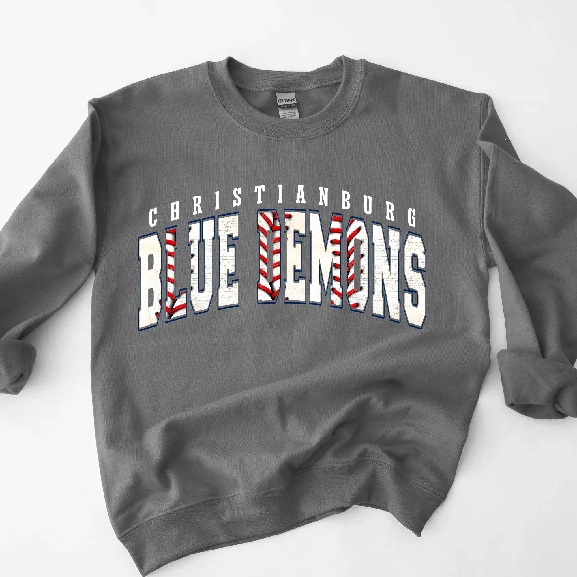 Blue Demons Christiansburg Baseball DTF Transfer - Merch Girls