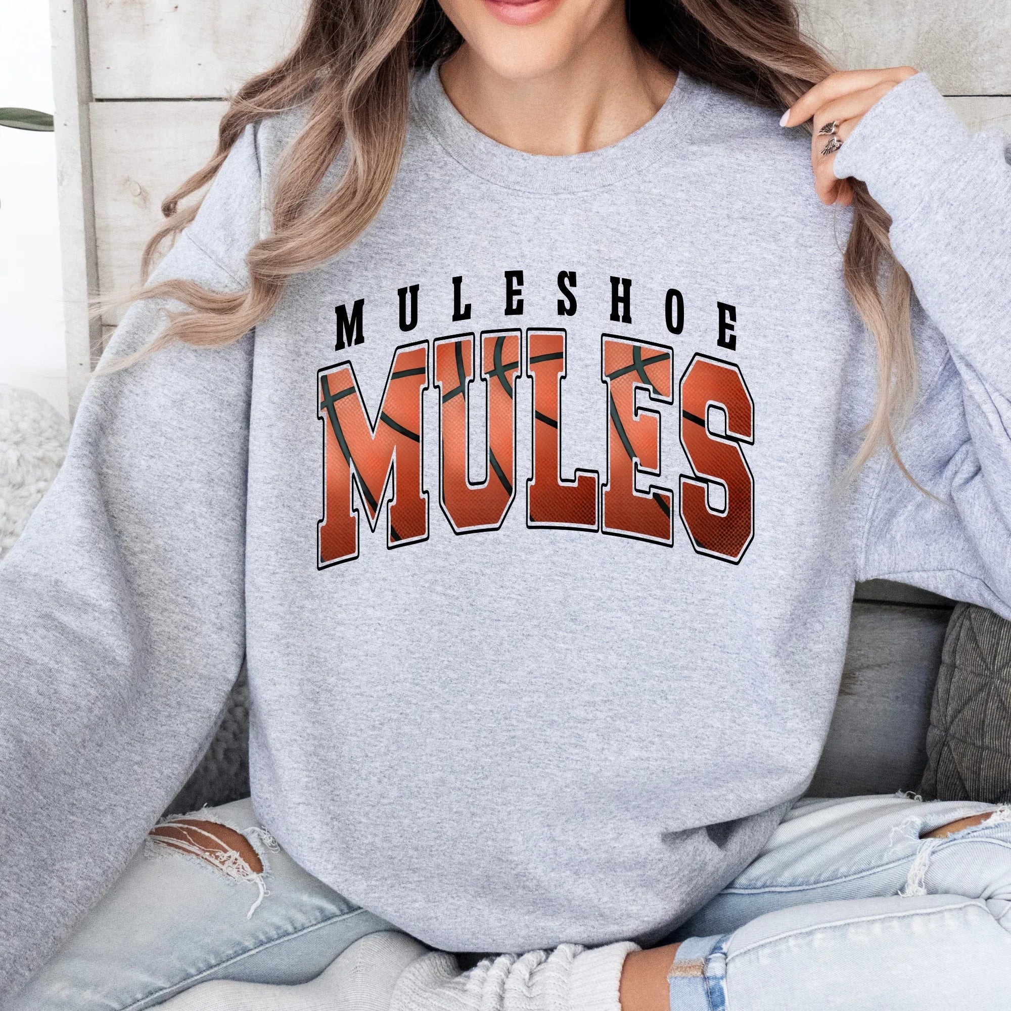 Muleshoe Mules Basketball DTF Transfer - Merch Girls