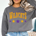 Godley Wildcats Distressed Stars DTF Transfer - Merch Girls