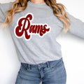 Rams Maroon and White DTF Transfer - Merch Girls