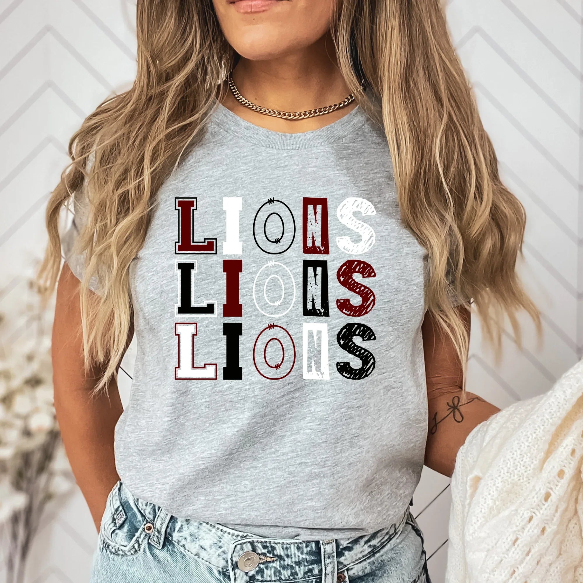 Lions DTF Transfer - Merch Girls
