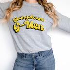 G-Men Distressed Curve DTF Transfer - Merch Girls