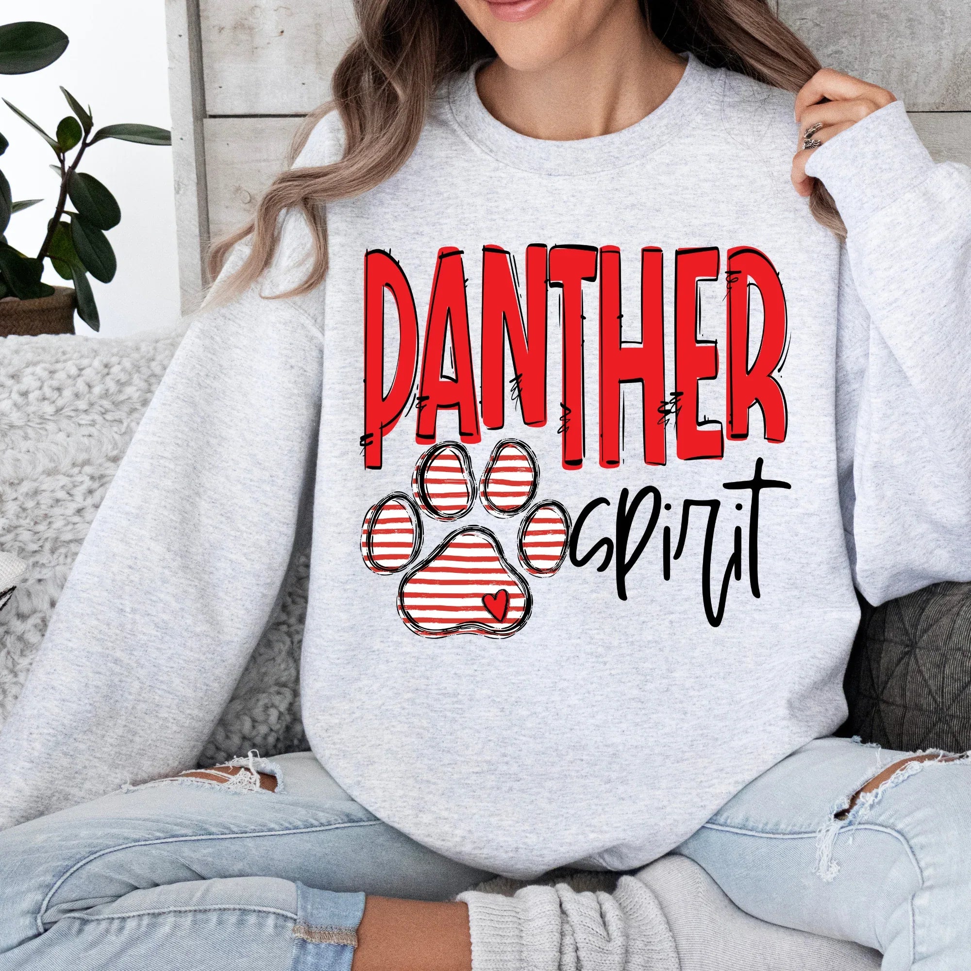 Panther Spirit DTF Transfer - Merch Girls