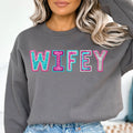 Wifey Faux Sequin DTF Transfer - Merch Girls