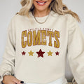 Carlise County Comets Stars DTF Transfer - Merch Girls