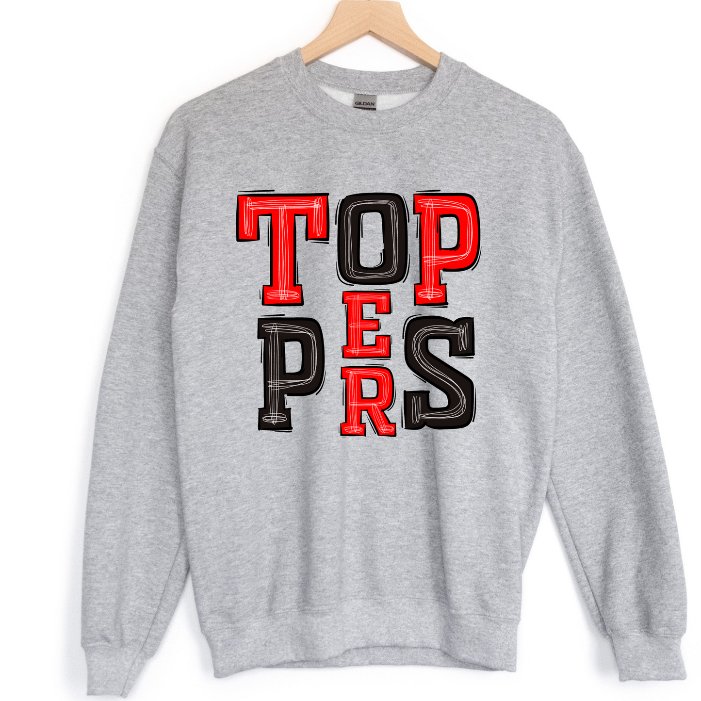 Toppers Sporty Varsity DTF Transfer