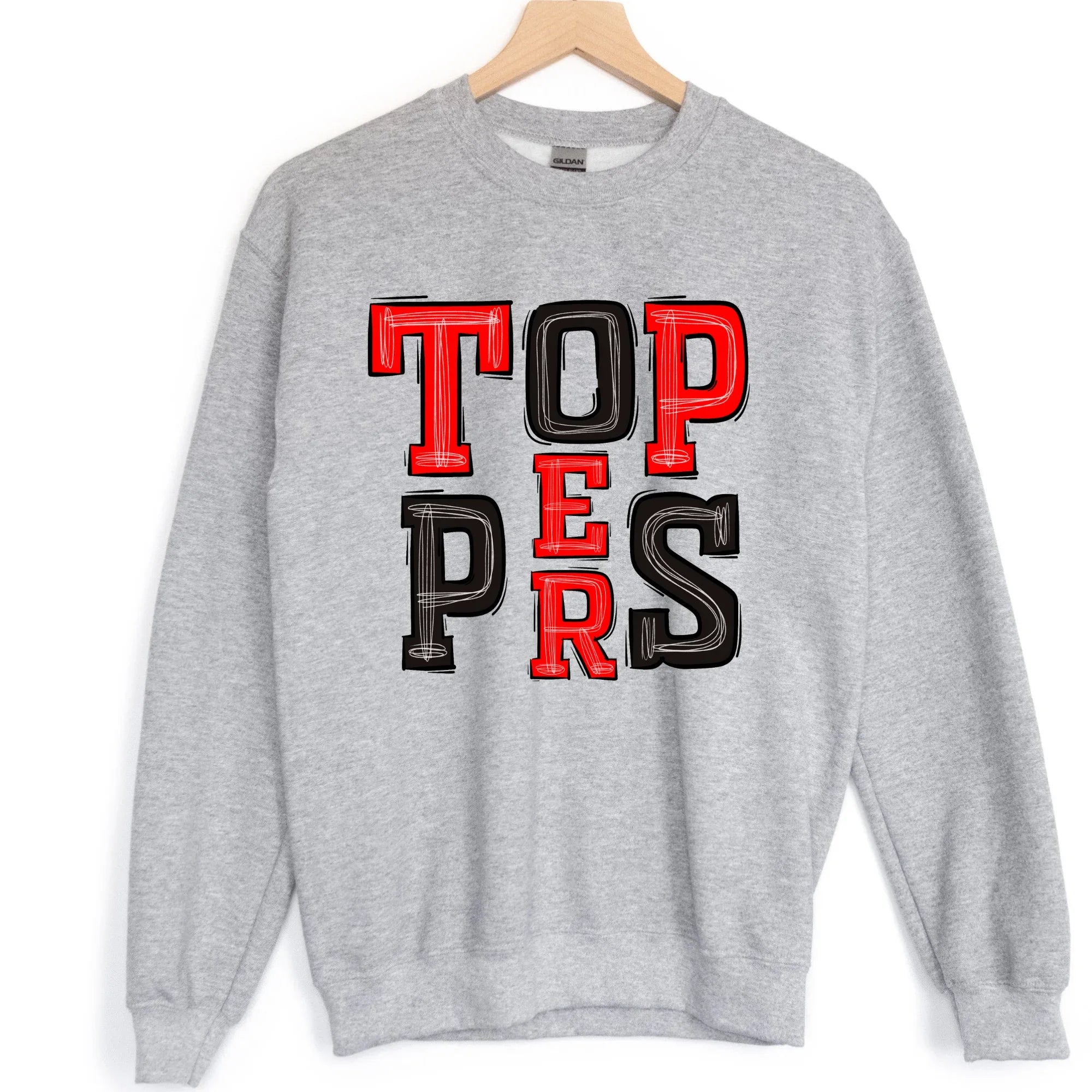 Toppers Sporty Varsity DTF Transfer - Merch Girls