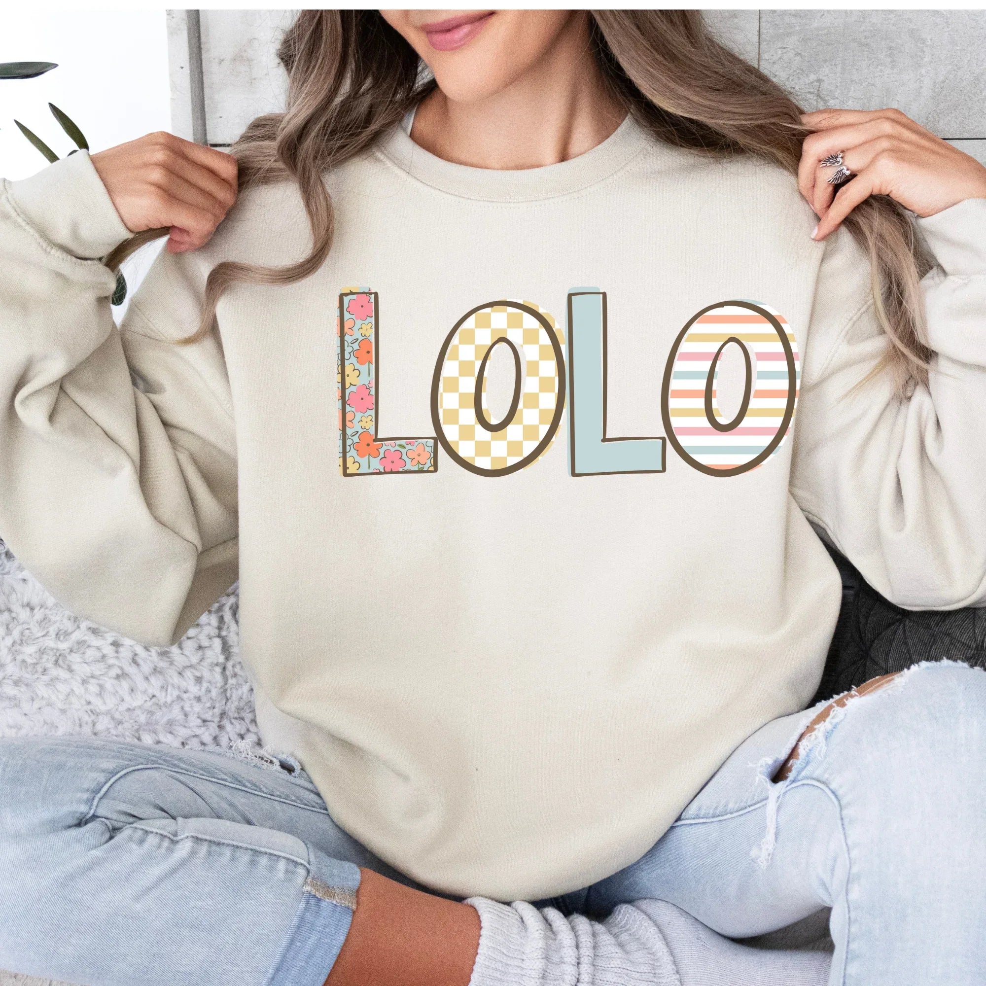 Lolo Spring Doodle DTF Transfer - Merch Girls