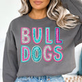 Bulldogs Faux Sequin DTF Transfer - Merch Girls