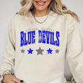 Central Heights Blue Devils Stars DTF Transfer - Merch Girls