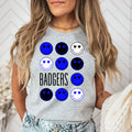 Badgers Skinny Font Face Design DTF Transfer - Merch Girls