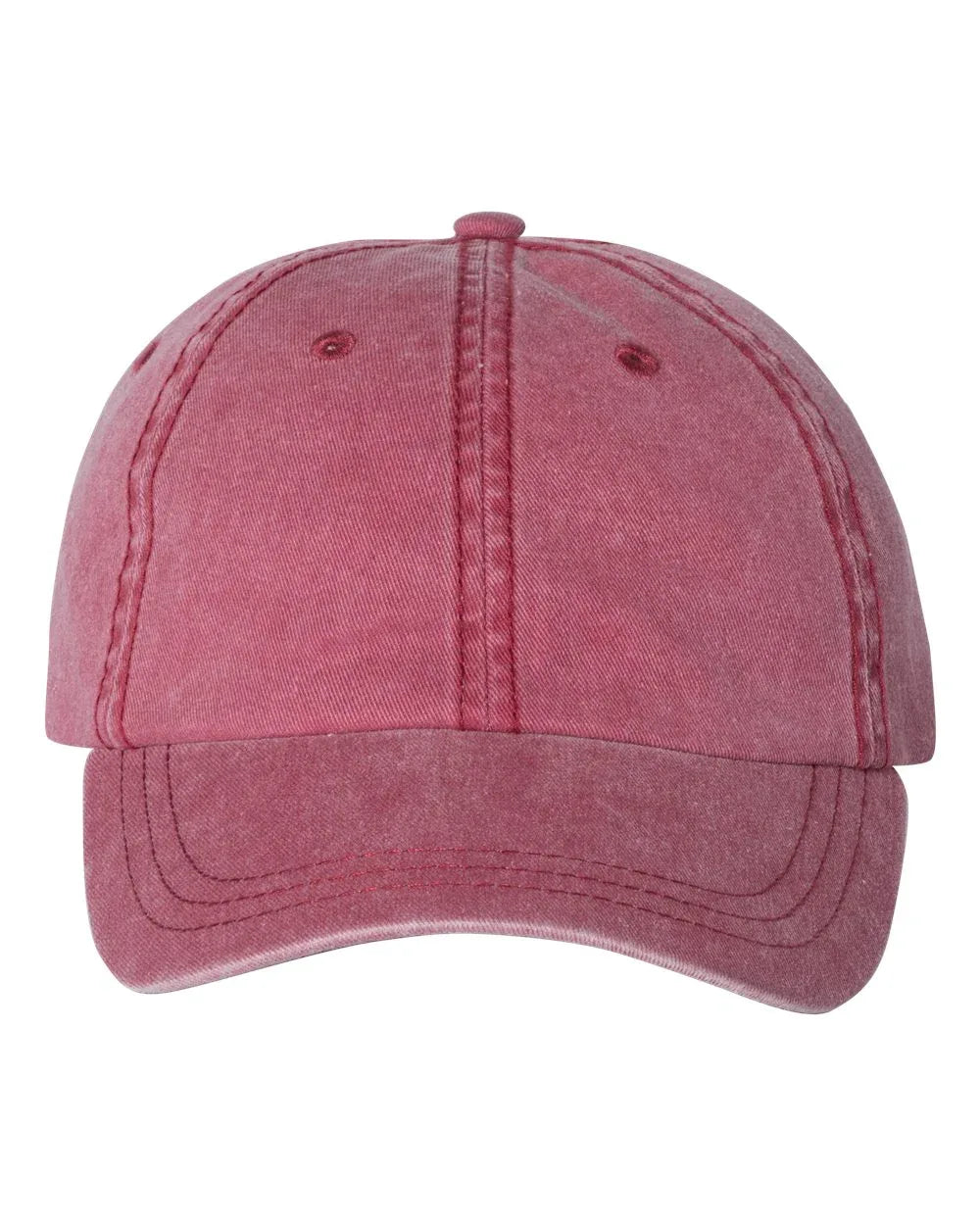 Embroidered Varsity Style Pigment-Dyed Twill Hat | Quick Ship - Merch Girls