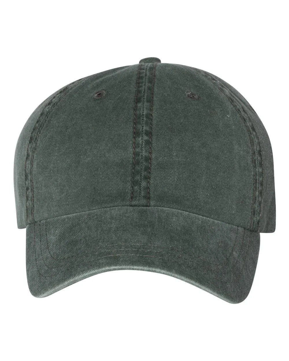 Embroidered Varsity Style Pigment-Dyed Twill Hat | Quick Ship - Merch Girls