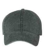 Embroidered Varsity Style Pigment-Dyed Twill Hat | Quick Ship - Merch Girls