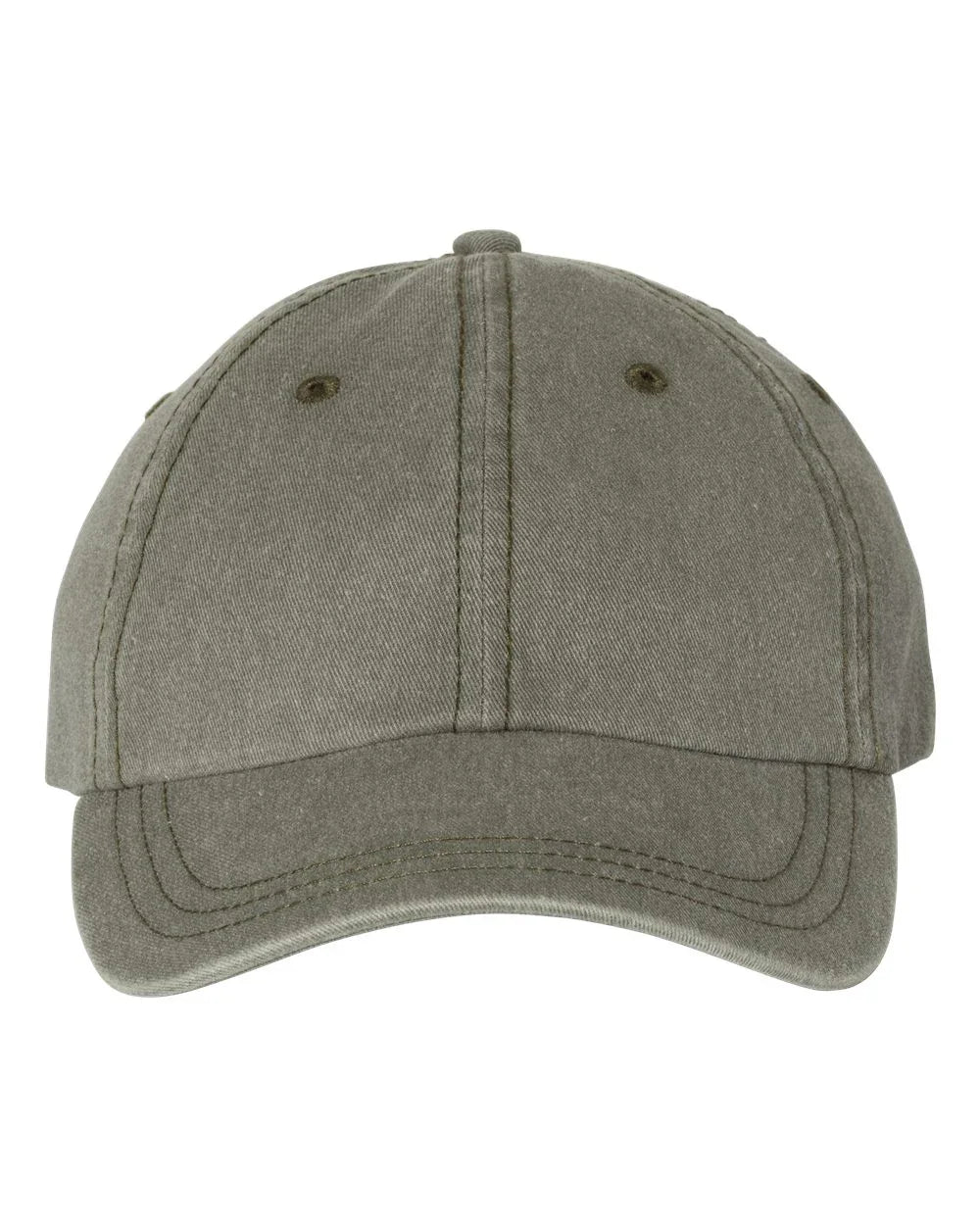 Embroidered Varsity Style Pigment-Dyed Twill Hat | Quick Ship - Merch Girls