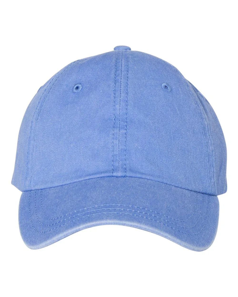 Embroidered Varsity Style Pigment-Dyed Twill Hat | Quick Ship - Merch Girls