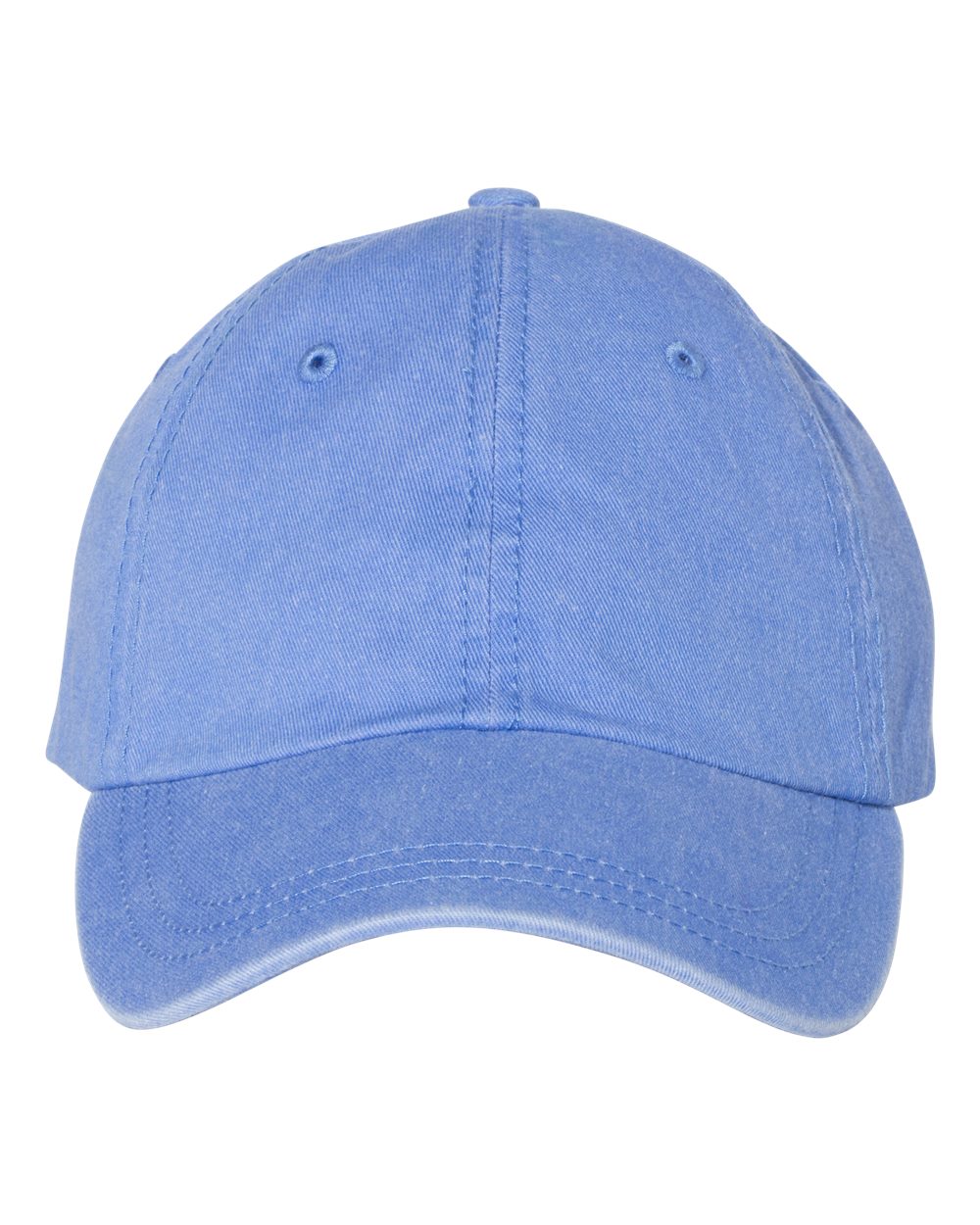 Embroidered Varsity Style Pigment-Dyed Twill Hat | Quick Ship