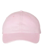 Embroidered Bean Stitch on Pigment-Dyed Twill Hat | Quick Ship - Merch Girls