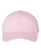 Embroidered Varsity Style Pigment-Dyed Twill Hat | Quick Ship - Merch Girls