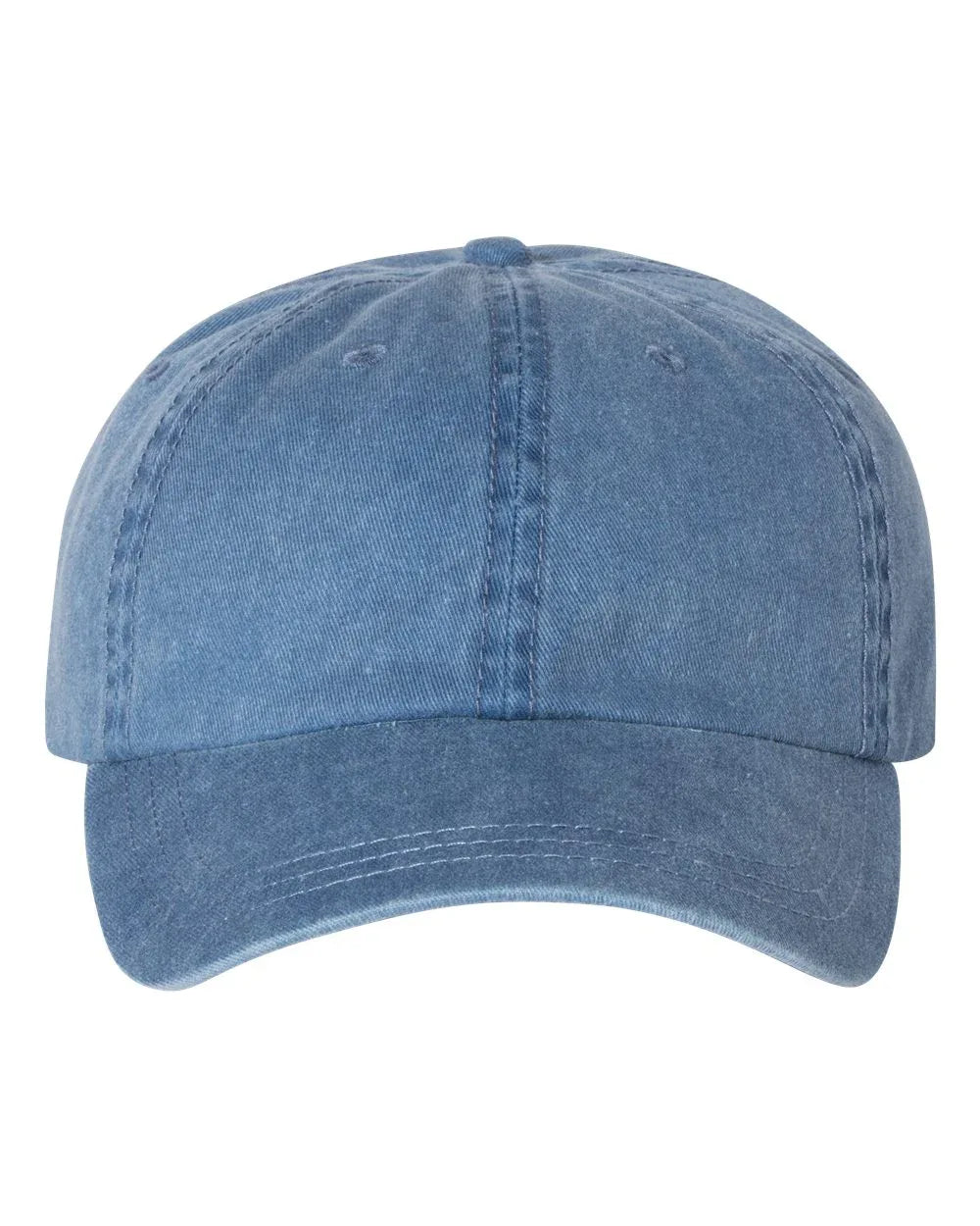 Embroidered Varsity Style Pigment-Dyed Twill Hat | Quick Ship - Merch Girls