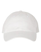 Embroidered Varsity Style Pigment-Dyed Twill Hat | Quick Ship - Merch Girls