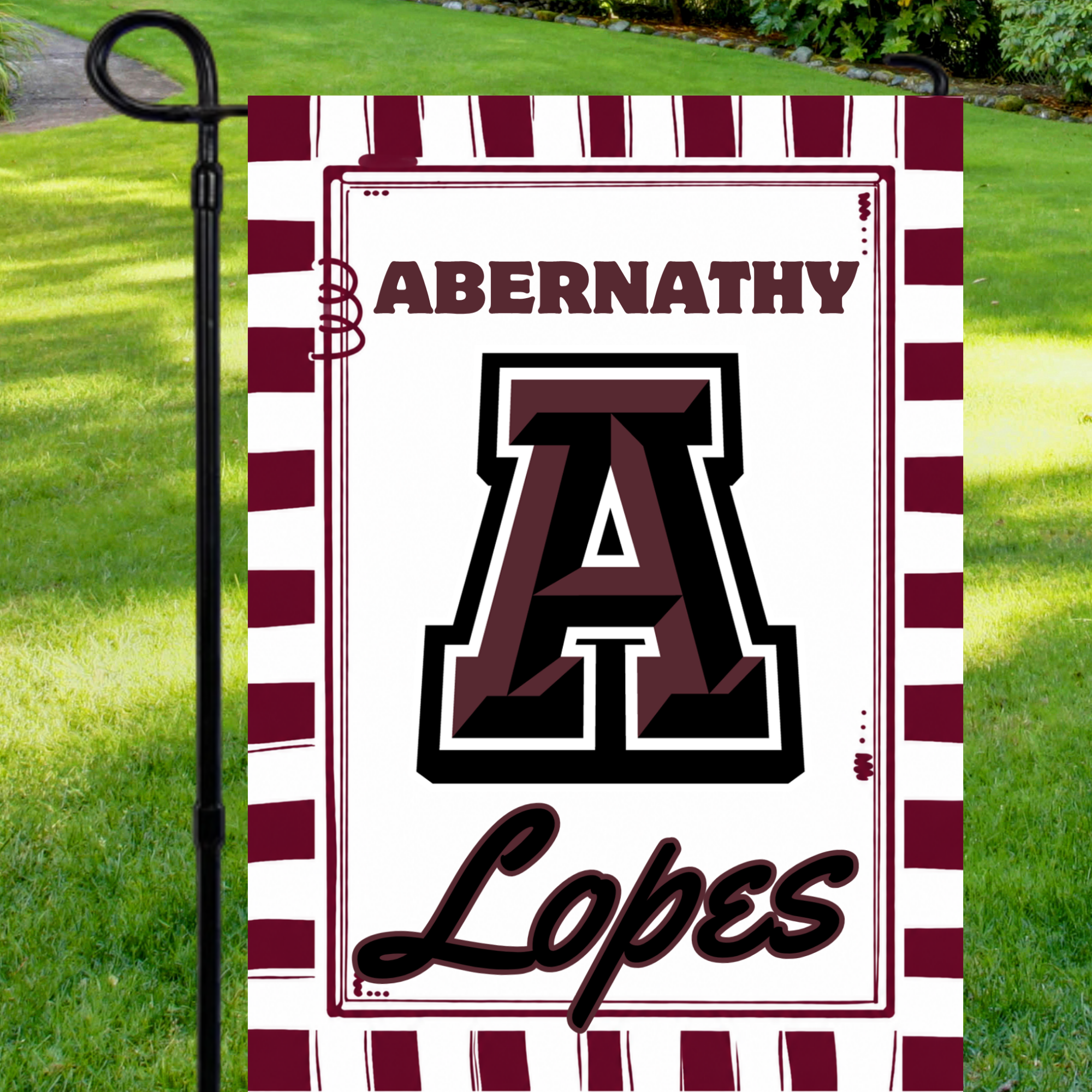 Abernathy Lopes Garden Flag