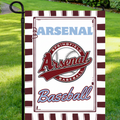 Arsenal Baseball Garden Flag