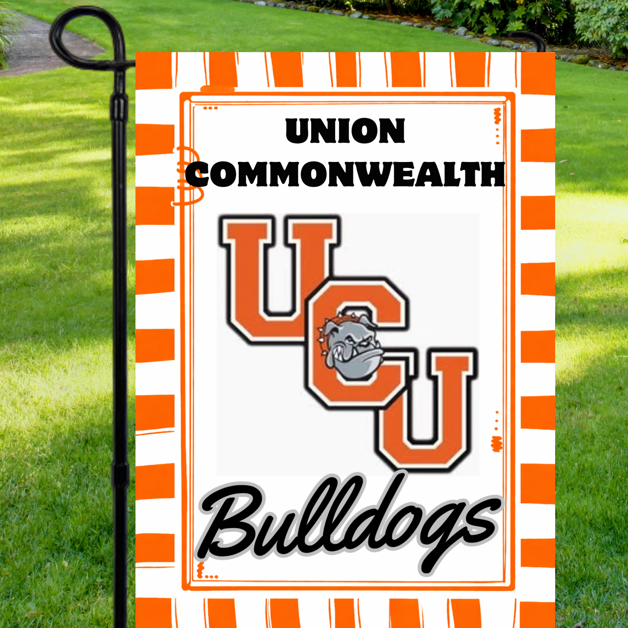 Union Commonwealth Bulldogs Garden Flag