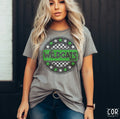 Wildcats Green Circle Star Mascot DTF Transfer - Merch Girls