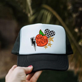 Just Peachy Faux Hat Patch DTF Transfer