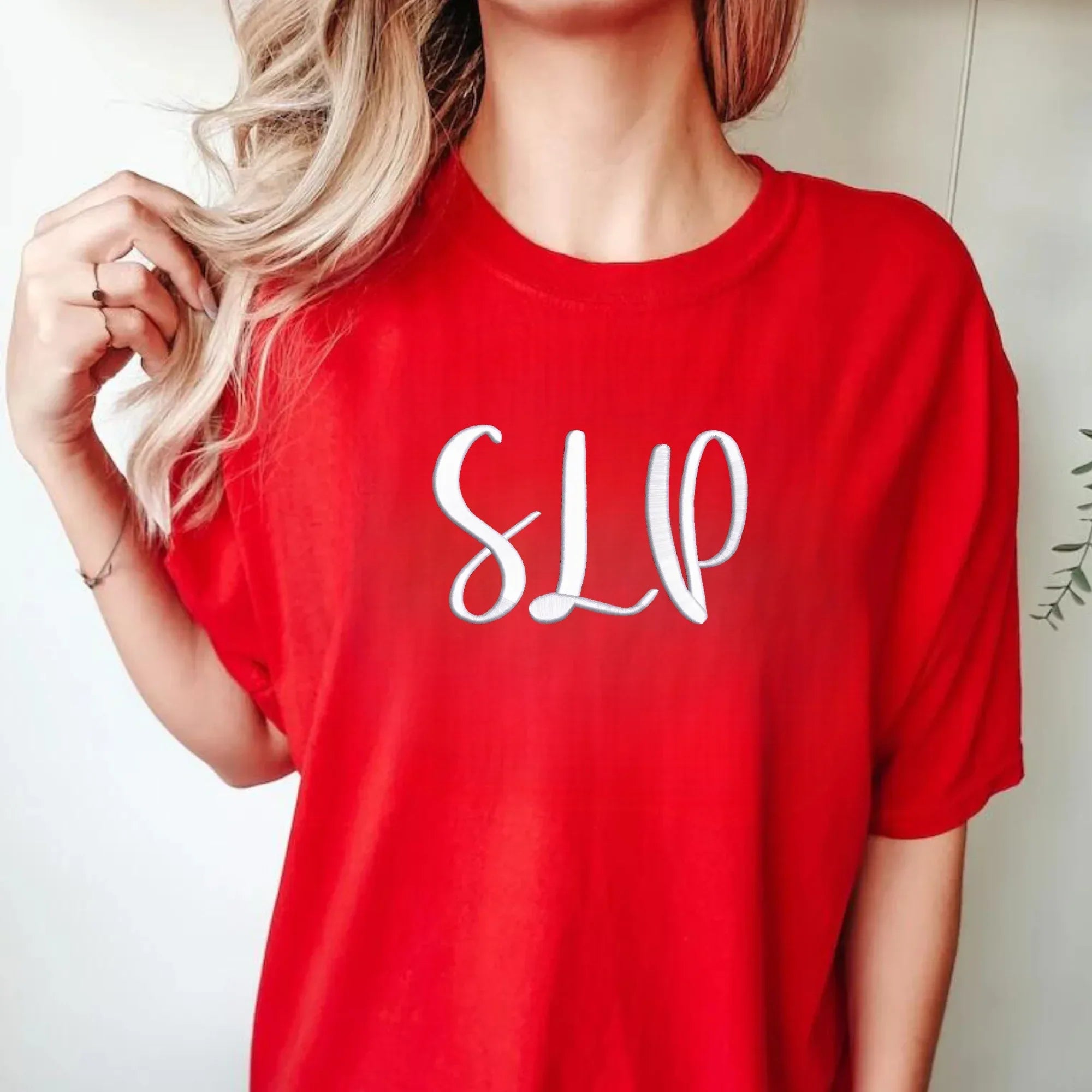 SLP 3D Puff Embroidered Shirt - Merch Girls