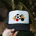 Soccer Stars Faux Hat Patch DTF Transfer