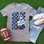 Custom Checkered Splatter Mascot Design Mockup- No Physical Item! - Merch Girls