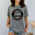 Jackson Junior High School Circle Star Mascot DTF Transfer - Merch Girls