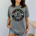 City View Circle Star Mascot DTF Transfer - Merch Girls