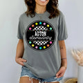 Action Elementary Circle Star Mascot DTF Transfer - Merch Girls
